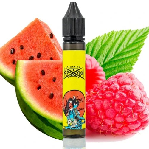 Жидкость на солевом никотине Eight By Katana Raspberry Watermelon (Малина Арбуз) 30 мл купить