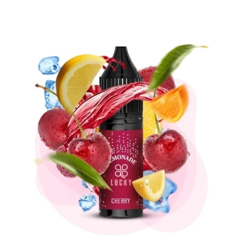 Жидкость на солевом никотине Lucky Cherry Lemonade (Вишневый Лимонад) 15 мл купить