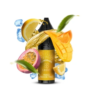 Жидкость на солевом никотине Lucky Mango Passion Fruit Lemonade (Манго Маракуйя Лимонад) 15 мл