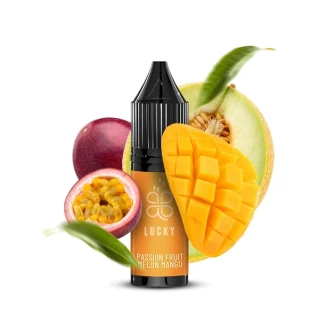 Жидкость на солевом никотине Lucky Passion Fruit Melon Mango (Маракуйя Дыня Манго) 15 мл