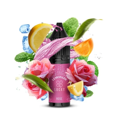 Рідина на сольовому нікотині Lucky Rose Lemonade (Троянда Лимонад) 15 мл купить