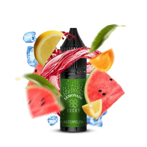 Рідина на сольовому нікотині Lucky Watermelon Lemonade (Кавуновий Лимонад) 15 мл купить