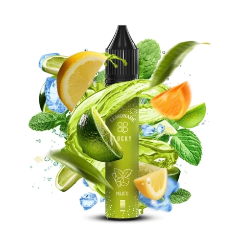 Жидкость на солевом никотине Lucky Mojito Lemonade (Мохито Лимонад) 30 мл купить