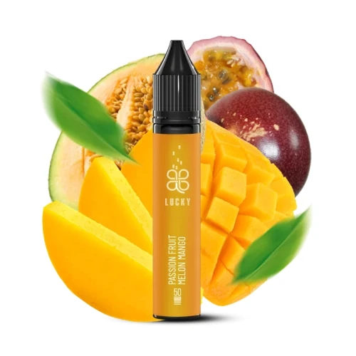 Жидкость на солевом никотине Lucky Passion Fruit Melon Mango (Маракуйя Дыня Манго) 30 мл купить