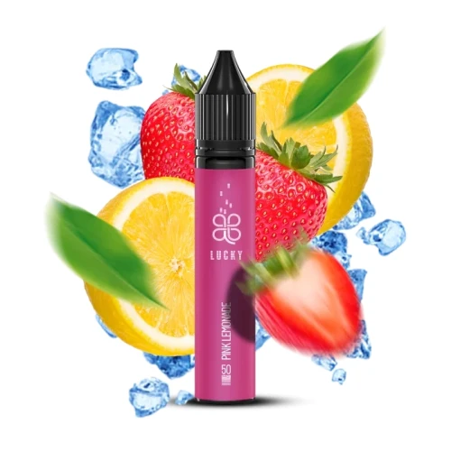 Рідина на сольовому нікотині Lucky Pink Lemonade (Рожевий Лимонад) 30 мл купить