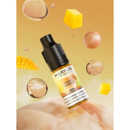 Рідина на сольовому нікотині Maryliq Triple Mango (Потрійний Манго) 10 мл купить