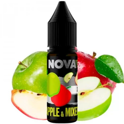 Жидкость на солевом никотине Nova Apple Mixed (Микс Яблок) 15 мл купить