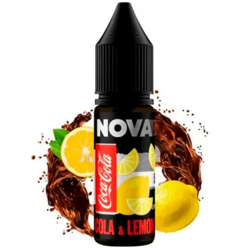 Рідина на сольовому нікотині Nova Cola Lemon (Кола Лимон) 15 мл купить