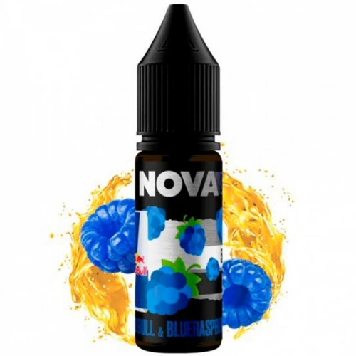Рідина на сольовому нікотині Nova RedBull BlueRaspberry (Ред Булл Блакитна Малина) 15 мл купить