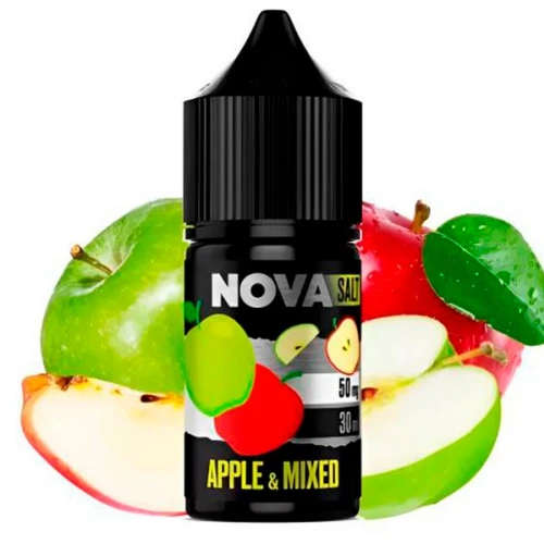 Жидкость на солевом никотине Nova Apple Mixed (Микс Яблок) 30 мл купить
