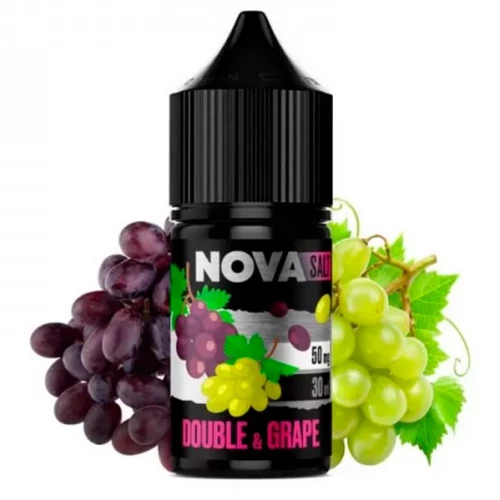 Рідина на сольовому нікотині Nova Double Grape (Подвійний Виноград) 30 мл купить