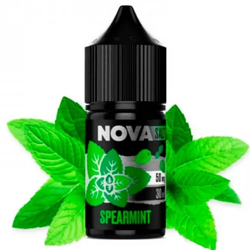 Рідина на сольовому нікотині Nova Spearmint (М'ята) 30 мл купить