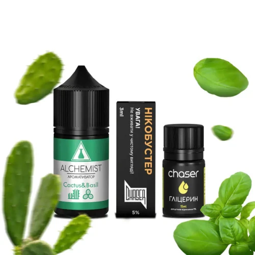 Набір Для Самозамісу Alchemist Cactus Basil (Кактус Базилік) 30 мл купить
