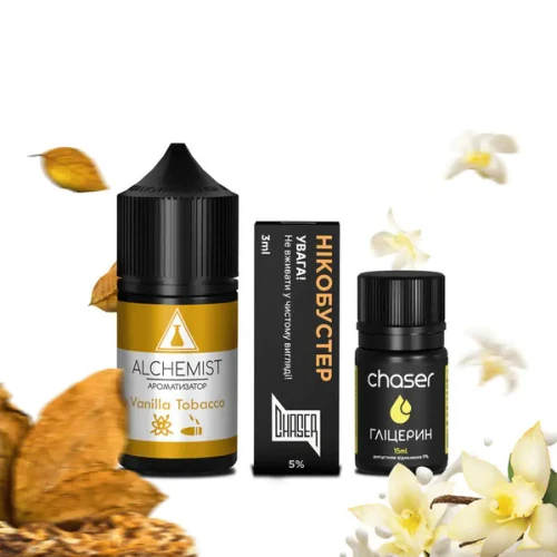 Набір Для Самозамісу Alchemist Vanilla Tobacco (Ваніль Тютюн) 30 мл купить