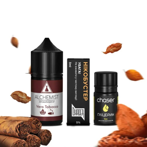 Набір Для Самозамісу Alchemist Vero Tobacco (Віро Тютюн) 30 мл купить