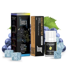 Набор Для Самозамеса Chaser Black Energy Grape Ice (Энергетик Виноград Лёд) 30 мл купить