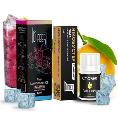 Набор Для Самозамеса Chaser Black Pink Lemonade Ice (Розовый Лимонад Лёд) 30 мл купить