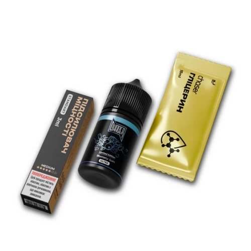 Набор Для Самозамеса Chaser Black Blueberry Gum (Черника Жвачка) 30 мл купить