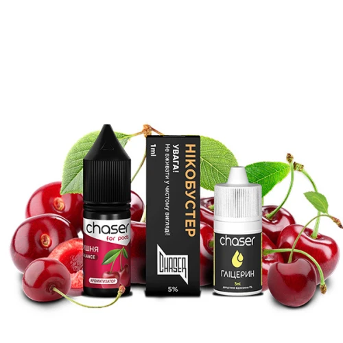 Набор Для Самозамеса Chaser For Pods Cherry (Вишня) 10 мл купить