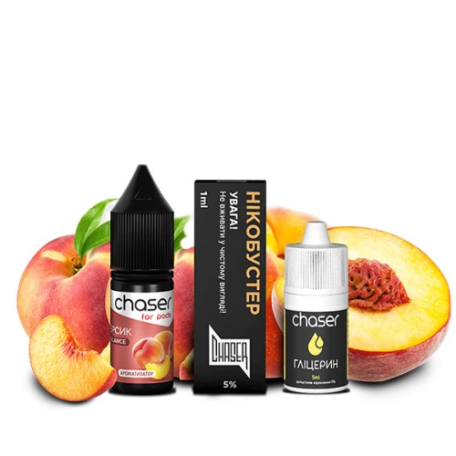 Набір Для Самозамісу Chaser For Pods Peach (Персик) 10 мл купить