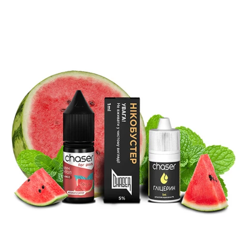 Набор Для Самозамеса Chaser For Pods Watermelon Menthol (Арбуз Ментол) 10 мл купить