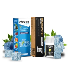 Набор Для Самозамеса Chaser For Pods Blue Raspberry Ice (Голубая Малина Лёд) 10 мл купить