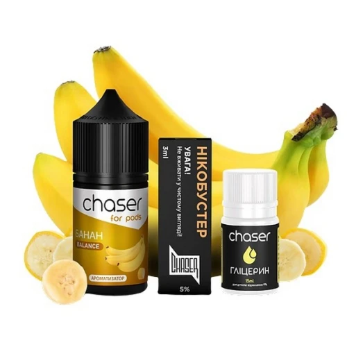 Набір Для Самозамісу Chaser For Pods Banana (Банан) 30 мл купить