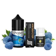 Набор Для Самозамеса Chaser For Pods Blue Raspberry (Голубая Малина) 30 мл купить