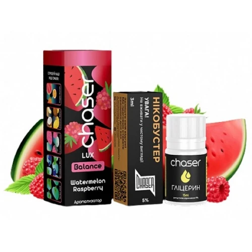 Набір Для Самозамісу Chaser Lux Watermelon Raspberry (Кавун Малина) 30 мл купить