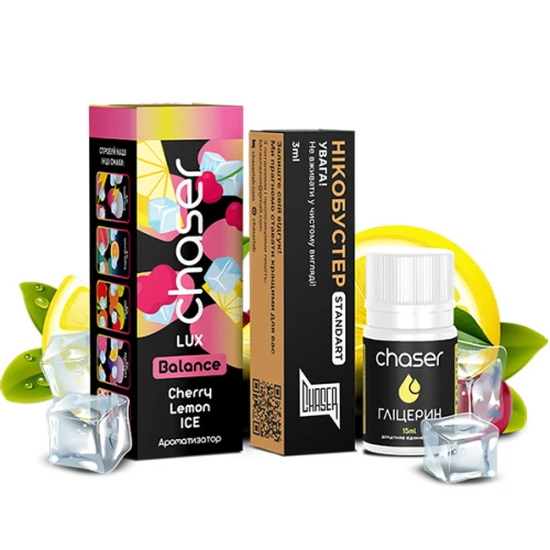 Набір Для Самозамісу Chaser Lux Cherry Lemon Ice (Вишня Лимон Лід) 30 мл купить