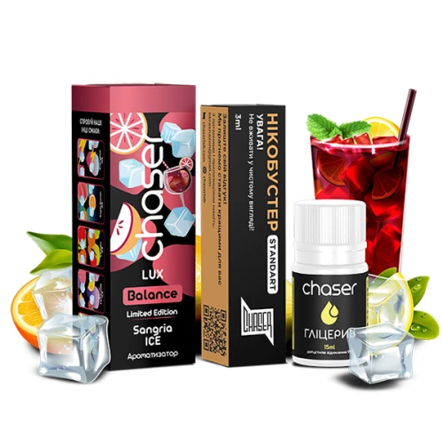 Набір Для Самозамісу Chaser Lux Sangria Ice (Сангрія Лід) 30 мл купить