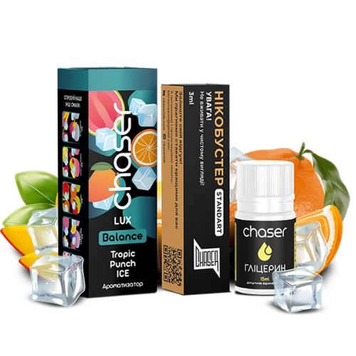 Набір Для Самозамісу Chaser Lux Tropic Punch Ice (Тропік Пунш Лід) 30 мл купить