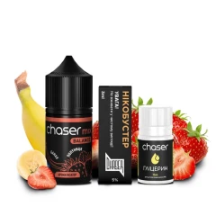 Набір Для Самозамісу Chaser Mix Banana Strawberry (Банан Полуниця) 30 мл купить
