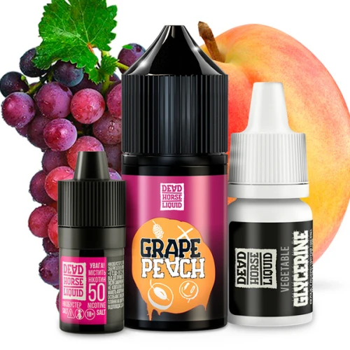 Набор Для Самозамеса Dead Horse Grape Peach (Виноград Персик) 30 мл купить
