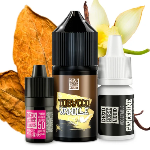 Набір Для Самозамісу Dead Horse Tobacco Vanilla (Тютюн Ваніль) 30 мл купить