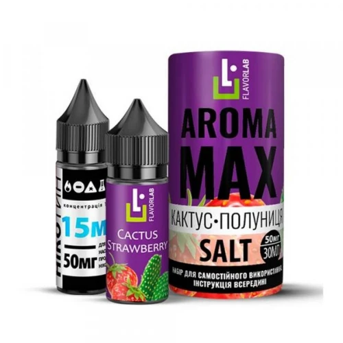 Набор Для Самозамеса Flavorlab Aroma Max Cactus Strawberry (Кактус Клубника) 30 мл купить