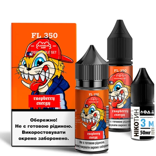 Набор Для Самозамеса Flavorlab FL350 Raspberry Energy (Малина Энергетик) 30 мл купить