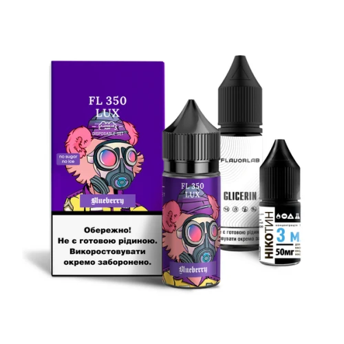 Набор Для Самозамеса Flavorlab FL350 Lux Blueberry (Черника) 30 мл купить