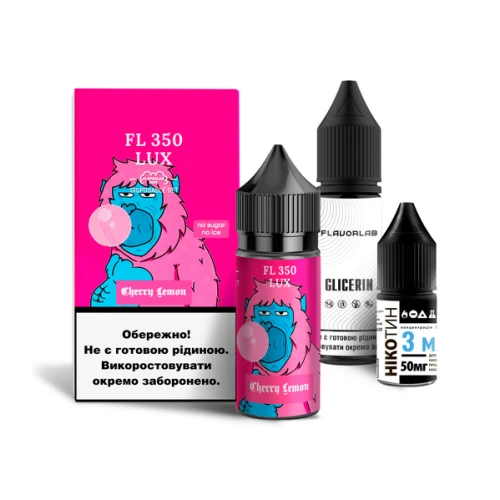 Набор Для Самозамеса Flavorlab FL350 Lux Cherry Lemon (Вишня Лимон) 30 мл купить