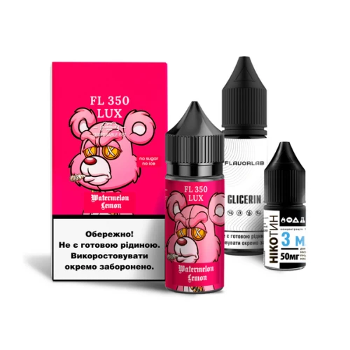 Набор Для Самозамеса Flavorlab FL350 Lux Watermelon Lemon (Арбуз Лимон) 30 мл купить