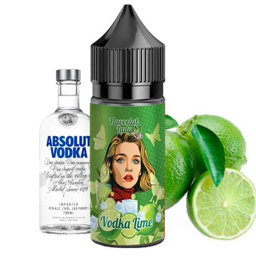 Набор Для Самозамеса Flavorlab Lady Vodka Lime (Водка Лайм) 30 мл купить