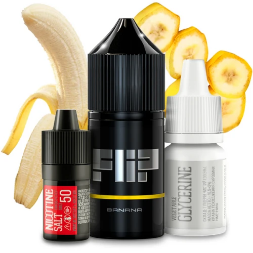 Набор Для Самозамеса Flip Salt Banana (Банан) 30 мл купить