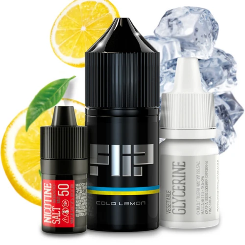 Набор Для Самозамеса Flip Salt Cold Lemon (Холодный Лимон) 30 мл купить