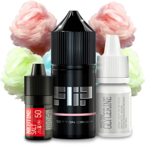 Набор Для Самозамеса Flip Salt Cotton Candy (Сахарная Вата) 30 мл купить