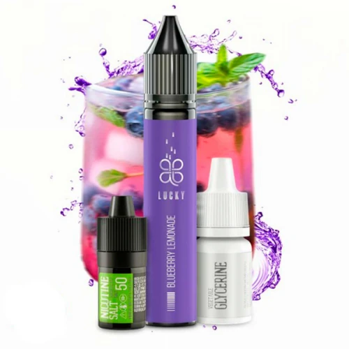 Набор Для Самозамеса Lucky Blueberry Lemonade (Черника Лимонад) 30 мл купить
