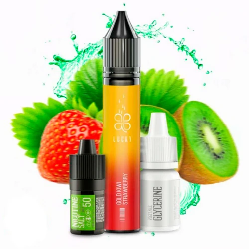 Набор Для Самозамеса Lucky Gold Kiwi Strawberry (Голд Киви Клубника) 30 мл купить