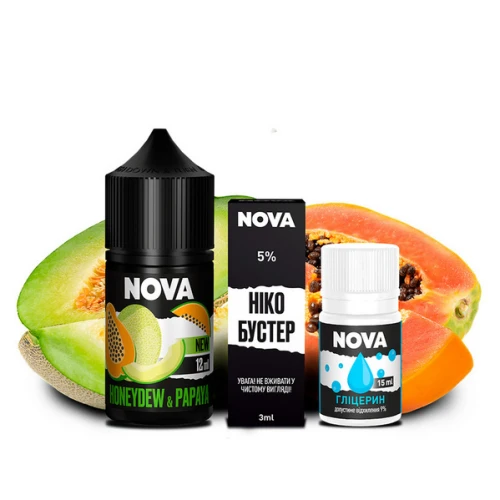 Набір Для Самозамісу Nova Honeydew Papaya (Ханідю Папайя) 30 мл купить