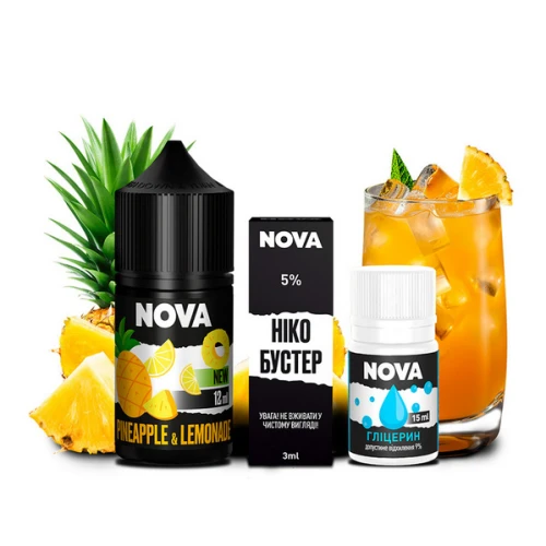 Набор Для Самозамеса Nova Pineapple Lemonade (Ананас Лимонад) 30 мл купить