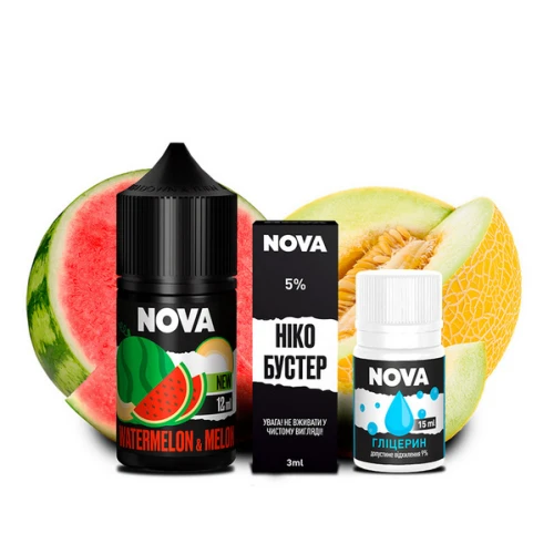 Набір Для Самозамісу Nova Watermelon Melon (Кавун Диня) 30 мл купить