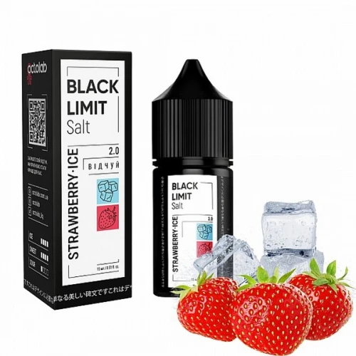 Набір Для Самозамісу Octobar Black Limit Strawberry Ice (Полуниця Лід) 30 мл купить